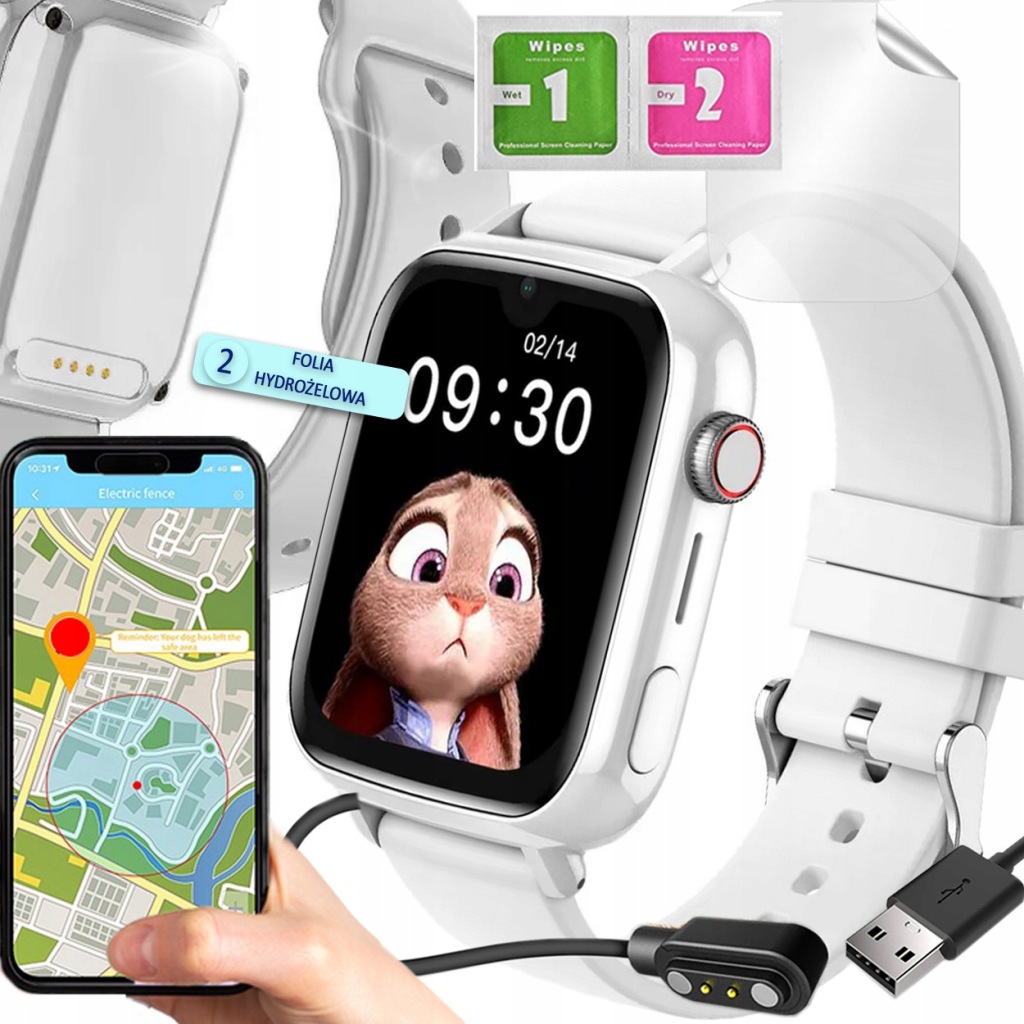 Hodinky Chytré Hodinky 4G Sim Pl Gps Lokátor Wifi Lbs Síť 4G