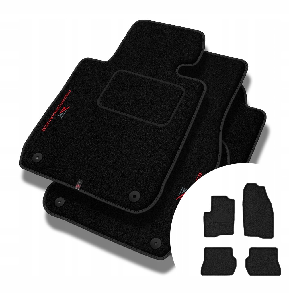 Velurové koberce Performance pro Ford Fusion 2005-2012