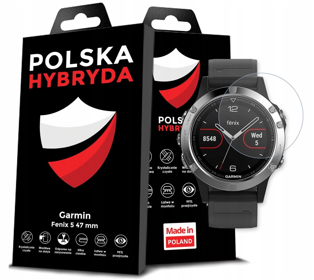 Sklo Na Chytré Hodinky Pro Garmin Fenix 5 47 MM