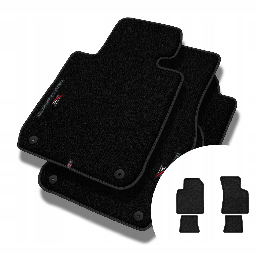 Velurové koberce Performance Premium pro Audi Tt I 8N 1998-2006