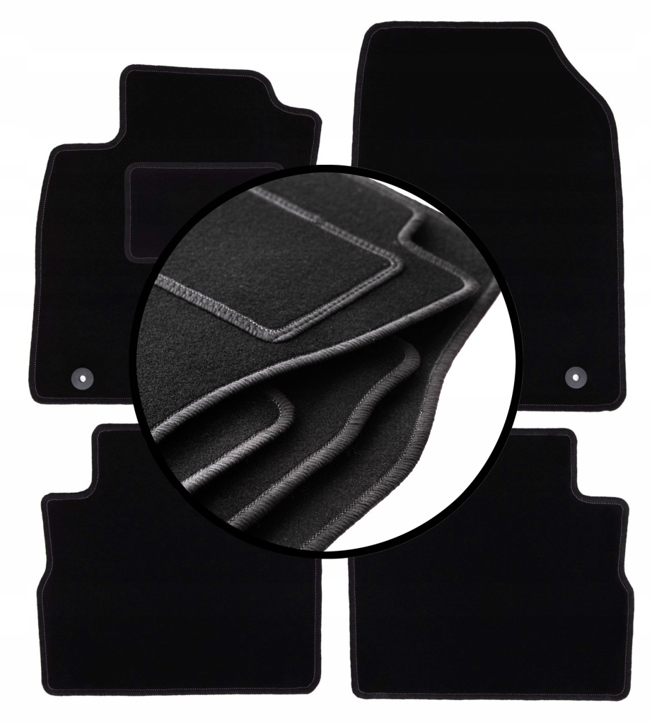 Velurové koberce komplet pro: Opel Signum kombi (2003-2008)