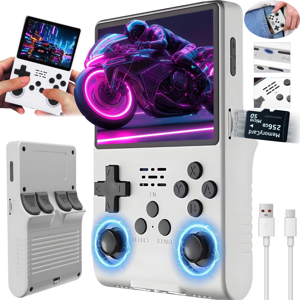 Přenosná Mobilní Retro Herní Konzole 30000 Her 256G Game 3800MAH