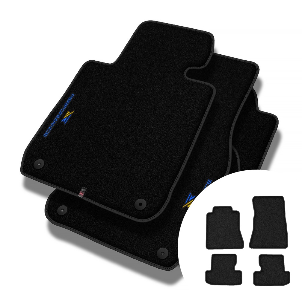 Velurové koberce Performance Premium pro Ford Mustang VI 2014-2018