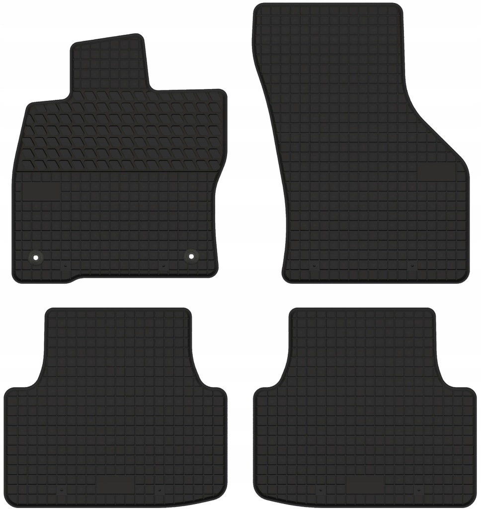 Gumové koberce pro Seat Leon IV (od 2020) Dedikované Premium Bez Zápachu