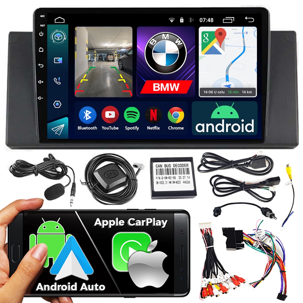Autorádio 2DIN Ncs RS-305 Bmw X5 E53 2000-2005 Android Navigace