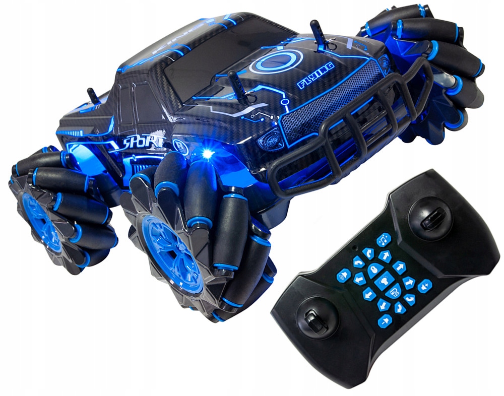 Akrobatické auto Sport Flying 4x4 s Rc dálkovým ovládáním 2.4 GHz