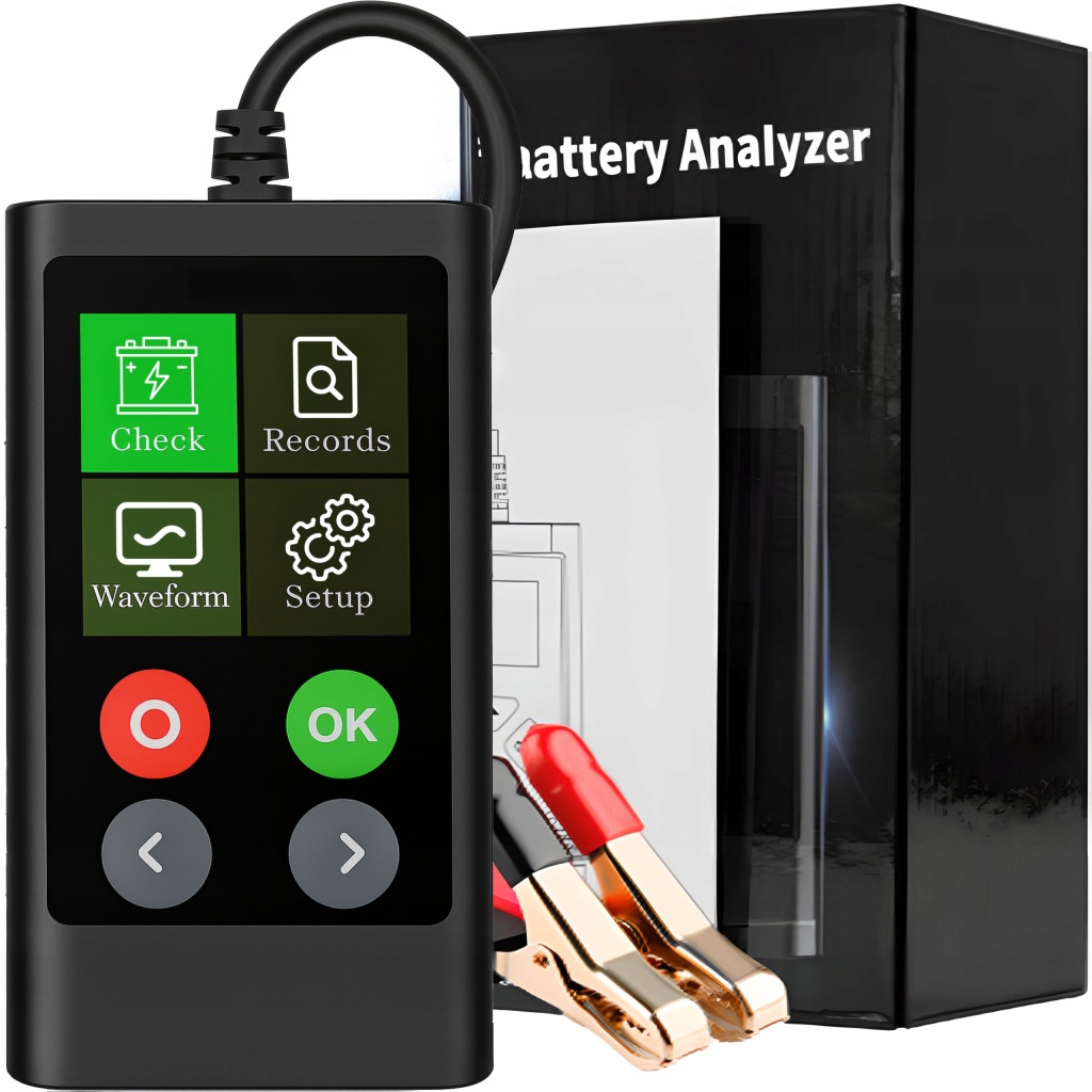 Tester, Měřič Autobaterií, Baterie LCD 6V 20V