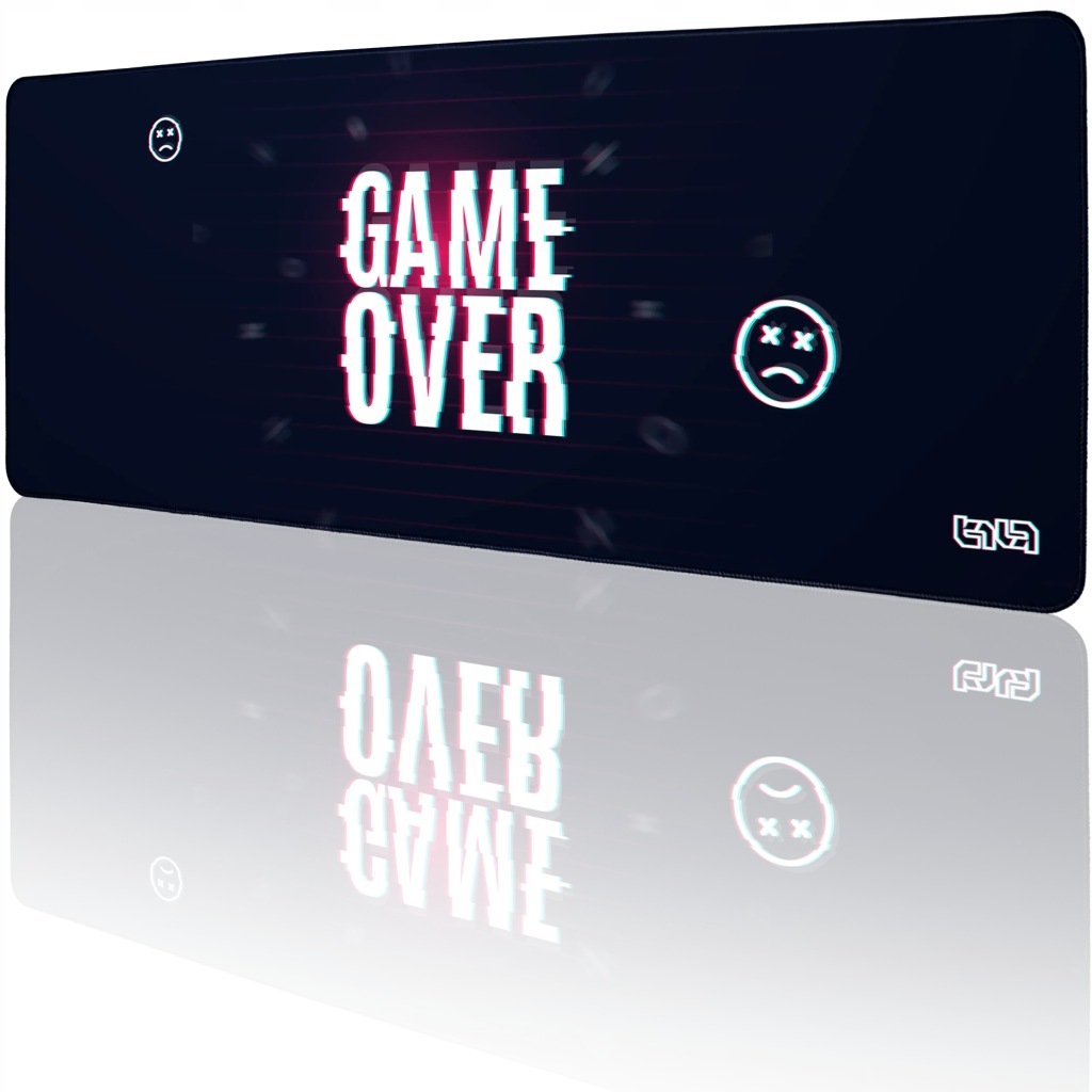 Herní Podložka Game Over 80x30 Tilt Pro hráče Herní XXL