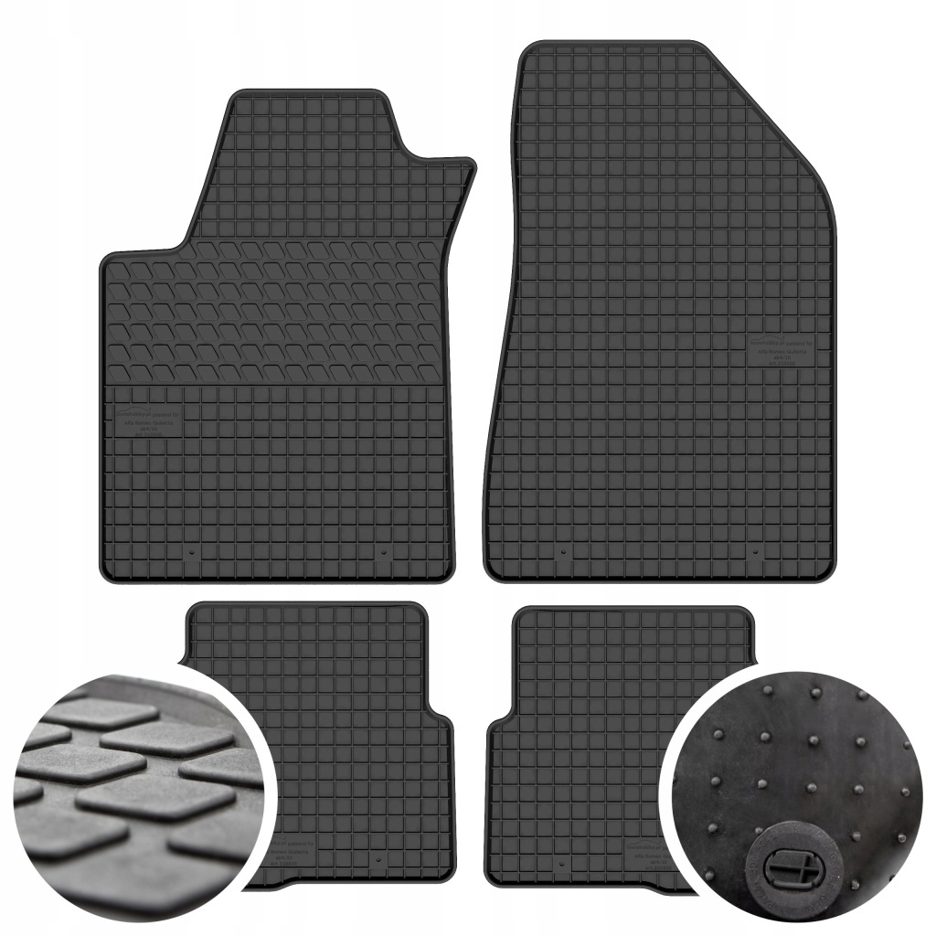 Gumové Koberce pro Alfa Romeo Giulietta 2010-2020