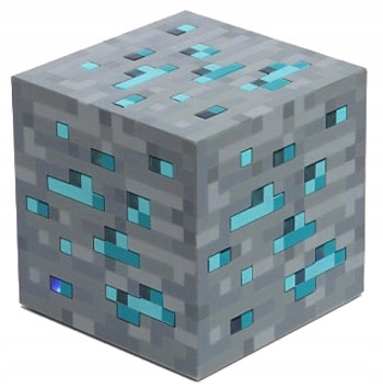 Minecraft Noční Lampa Diamantová Ruda Figurka Hračka