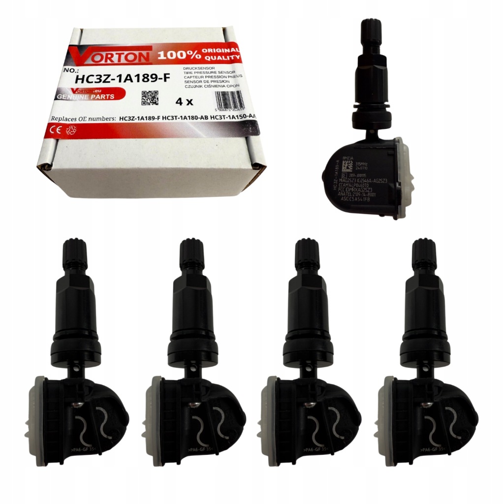 Snímače Tlaku Vzduchu Pneumatik Tpms Ford Usa Fusion 2016-2020