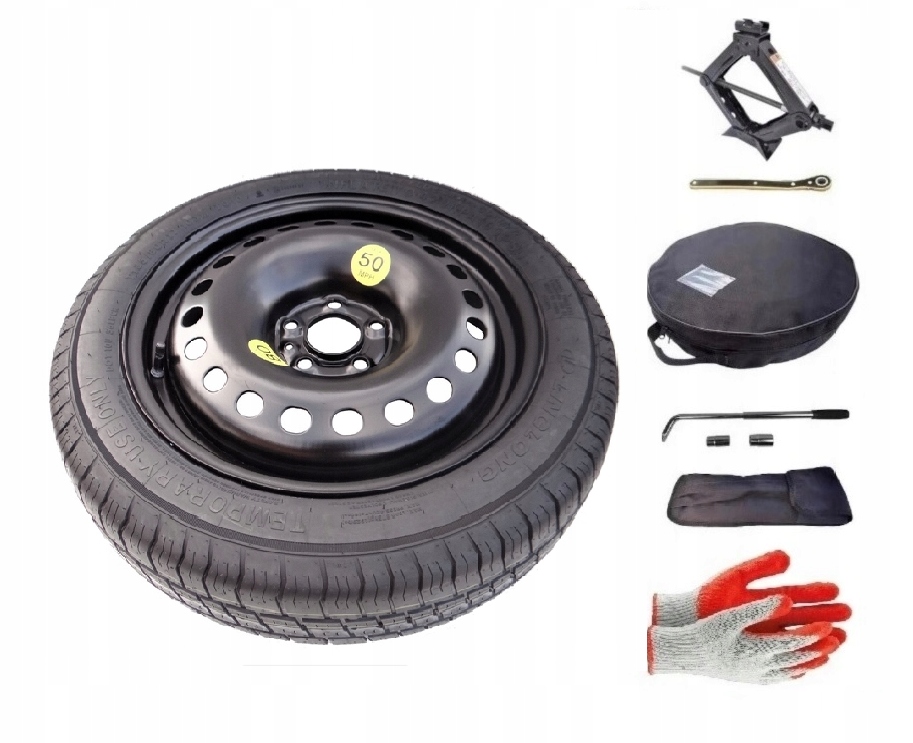 Dojezdové kolo 17 Jeep Cherokee IV (2014-) Komplet