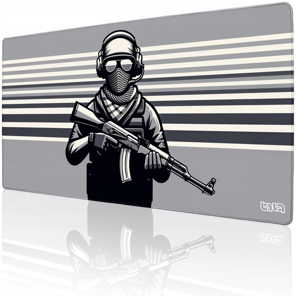 Herní Podložka De_Terror 100x50 Tilt pro hráče na stůl
