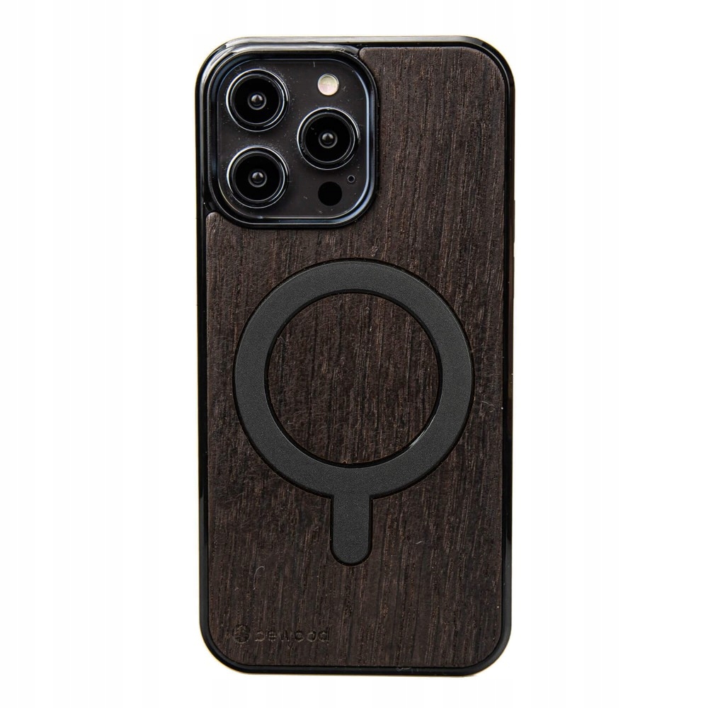 Dřevěné Pouzdro Bewood pro iPhone 15 Pro Max Dub Uzený s MagSafe