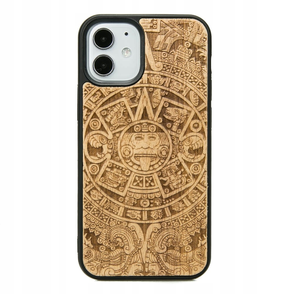 Pouzdro Bewood pro iPhone 12 Mini Kalendář Aztécký Aniegre