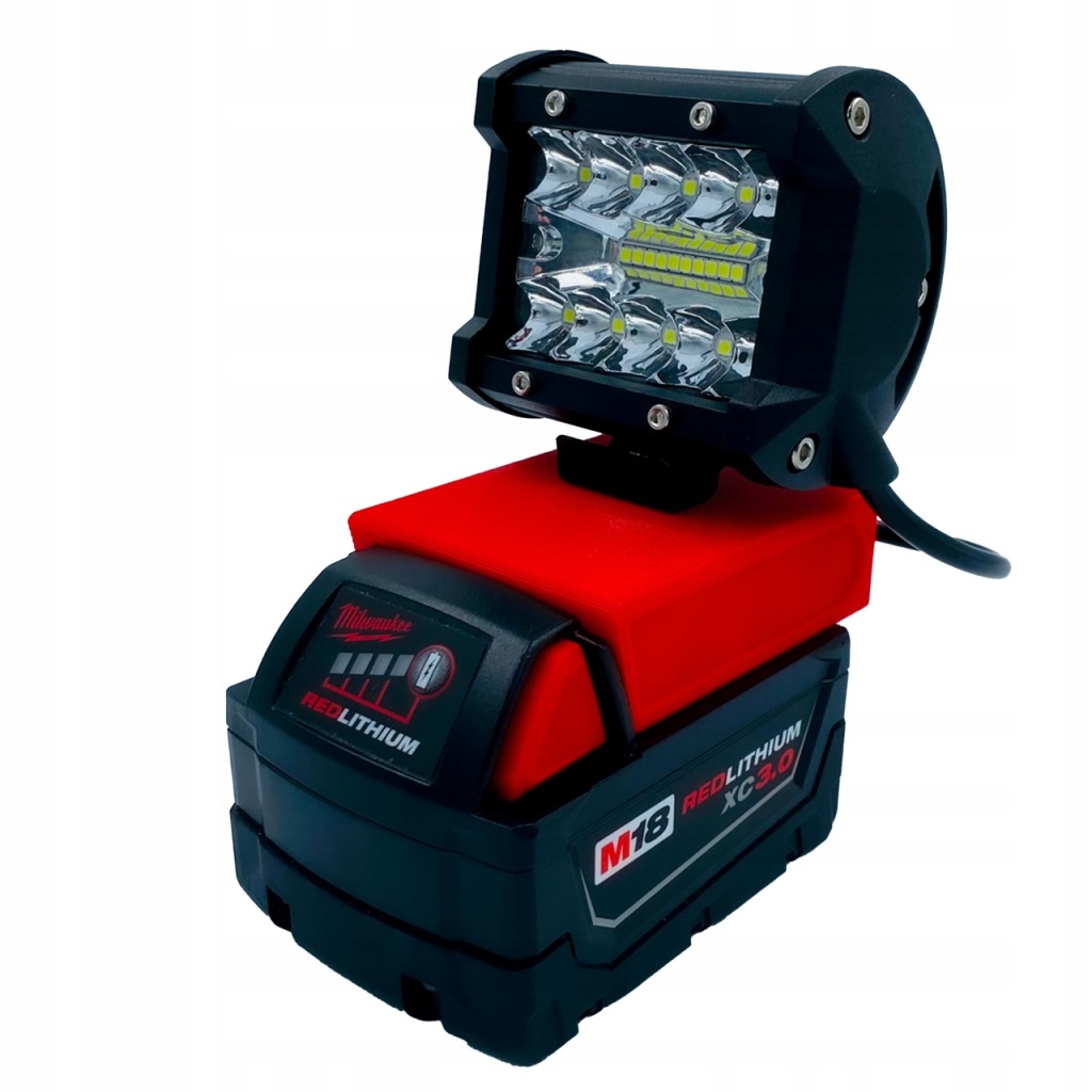 Lampa Pro Milwaukee 18V M18 Halogenová Pracovní Led Max