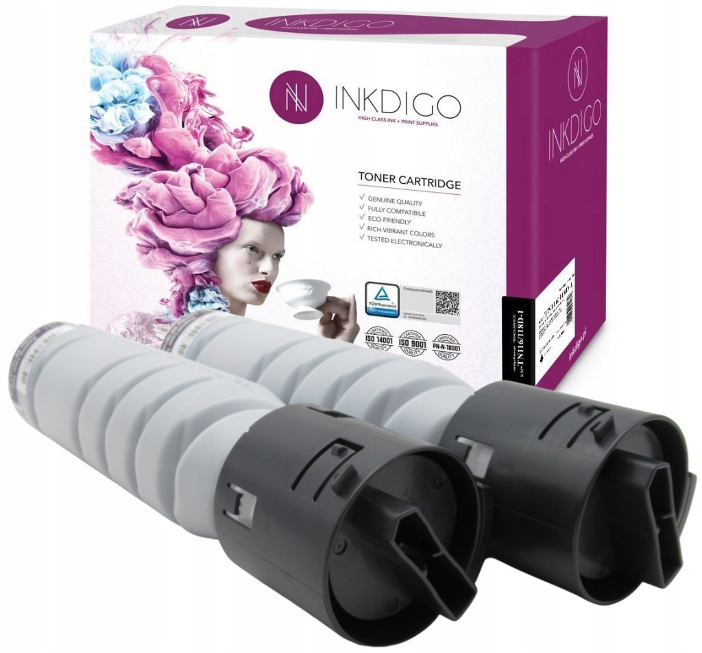 2x Toner Pro Konica Minolta Bizhub 195 205 215 225