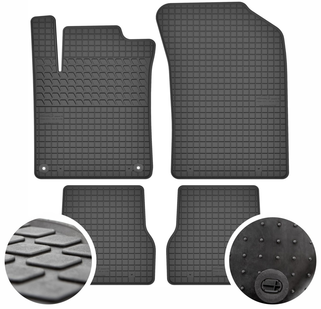 Gumové Koberce pro Citroen C3 II 09-16 určené