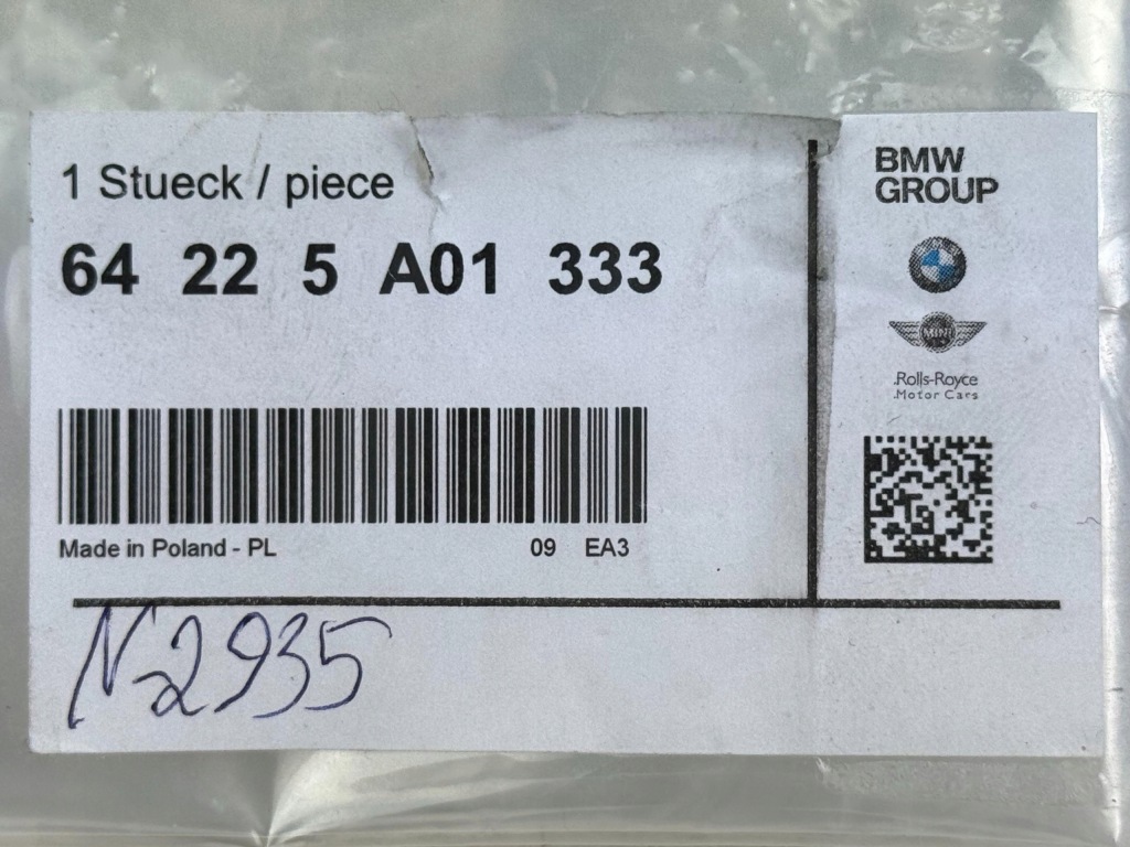 BMW X5 G05 X6 G06 X7 G07 XM G09 Kratka Kratki Nawiewu Nowe OE 31455462 — zdjęcie 9