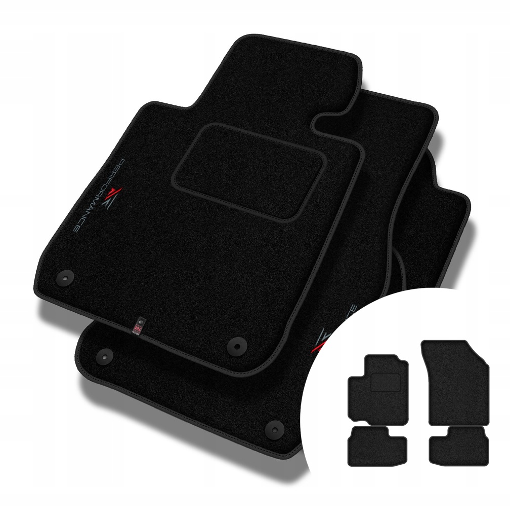 Velurové koberce Performance pro Opel Agila B 2008-2014