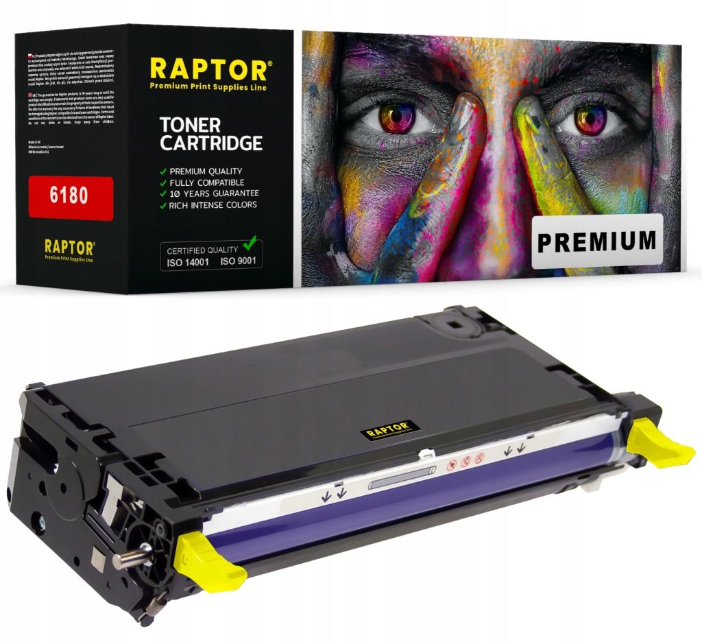 Toner Pro Xerox Phaser 6180 6180D 6180DN Žlutý