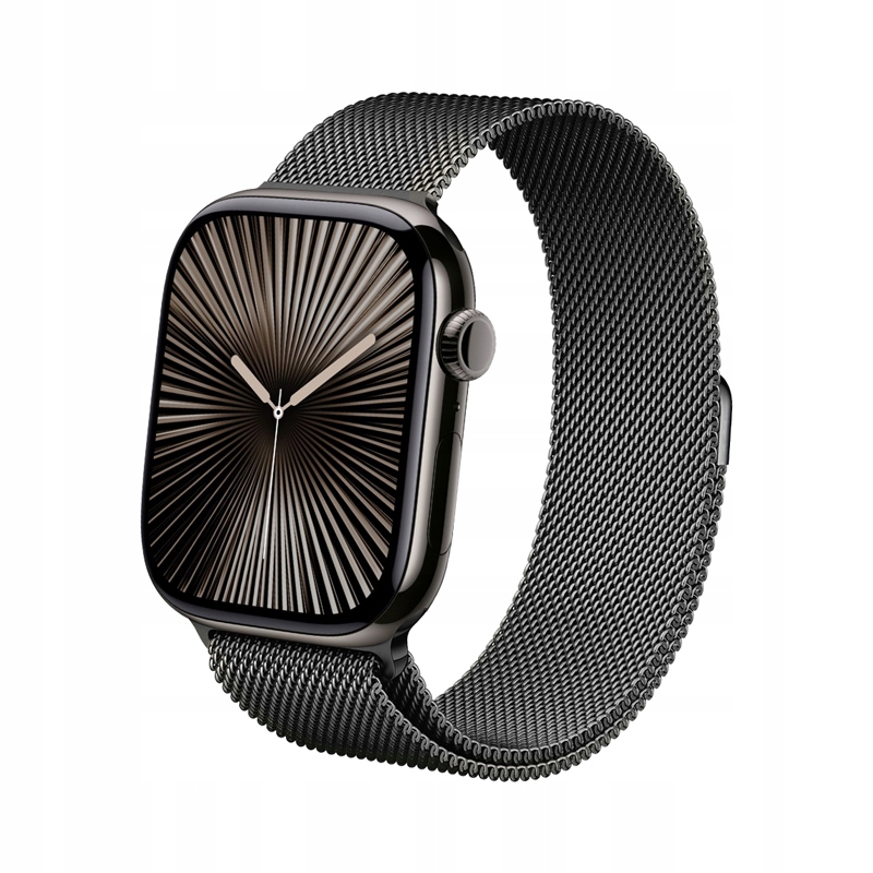 Crong Milano Steel Řemínek z z nerezové oceli pro Apple Watch 44-49 mm