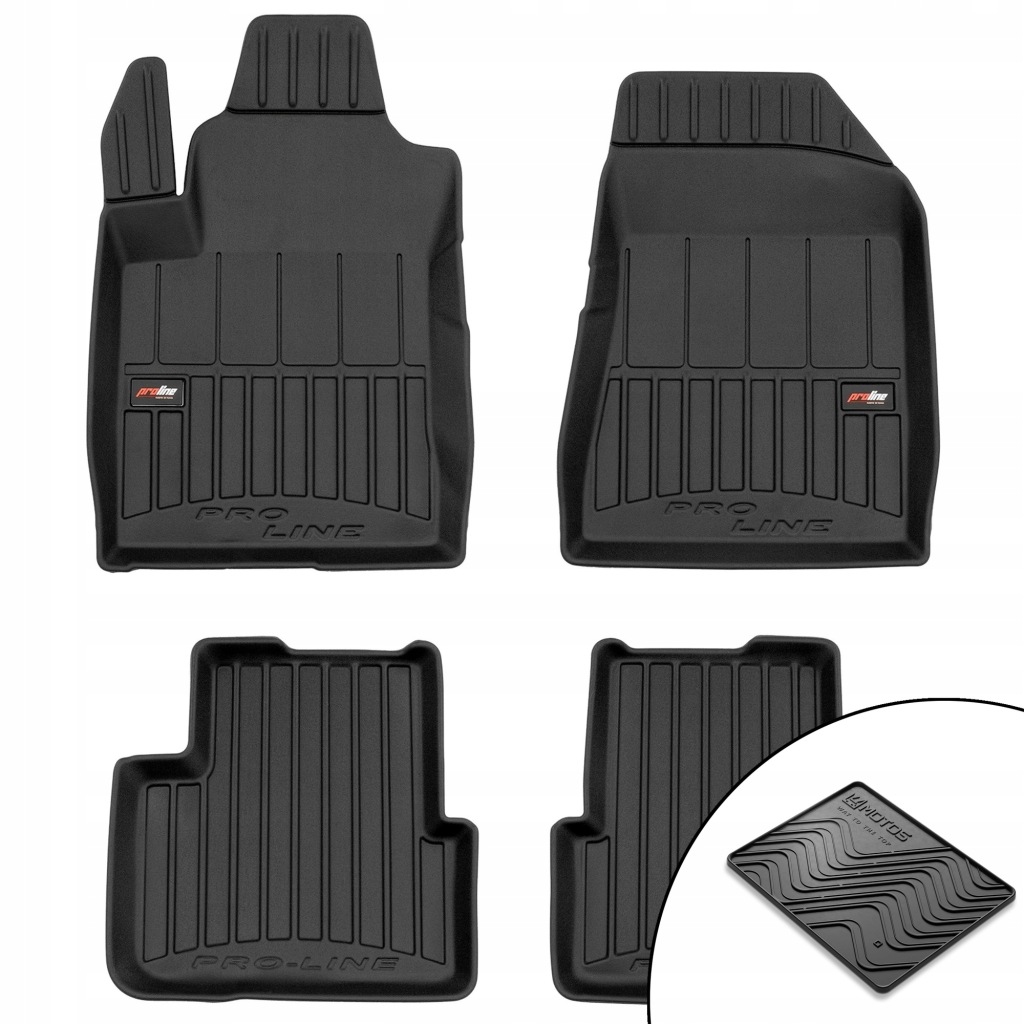 3D gumové koberce Fiat Bravo II 2007-2014 podložka bonus