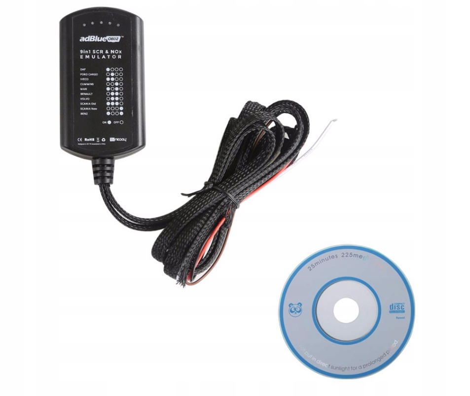 Zdjęcie okazji: 9w1 Emulator Adblue Nox Scr Daf Iveco Ford 2020
