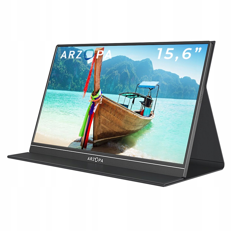 Arzopa S1 Table Přídavný Erkan Přenosný Monitor Pro Notebook 15,6" Ips Fhd