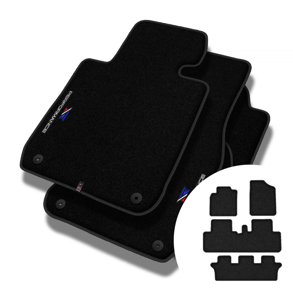 Velurové koberce Performance Premium pro Toyota Avensis Verso 2001-2009