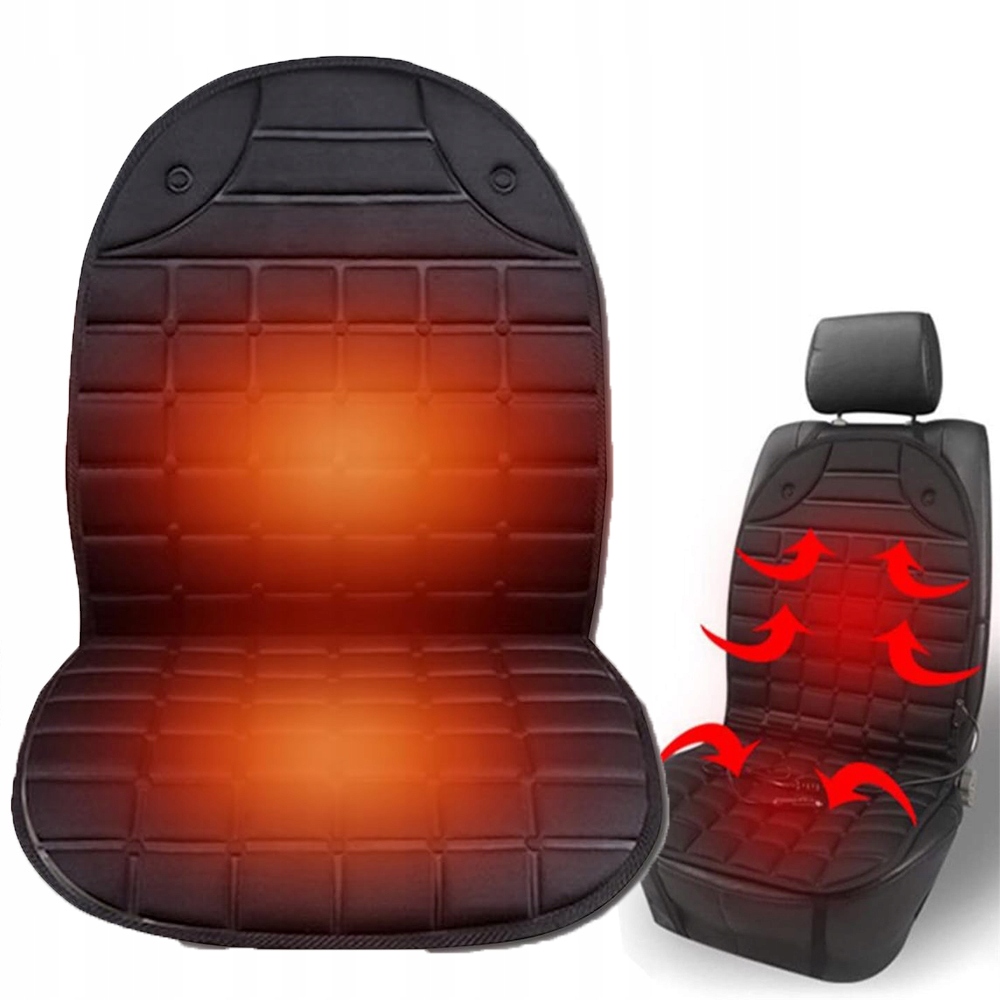Polštář Na Autosedačku Ergonomický Vyhřívaný Polštář Automobilová