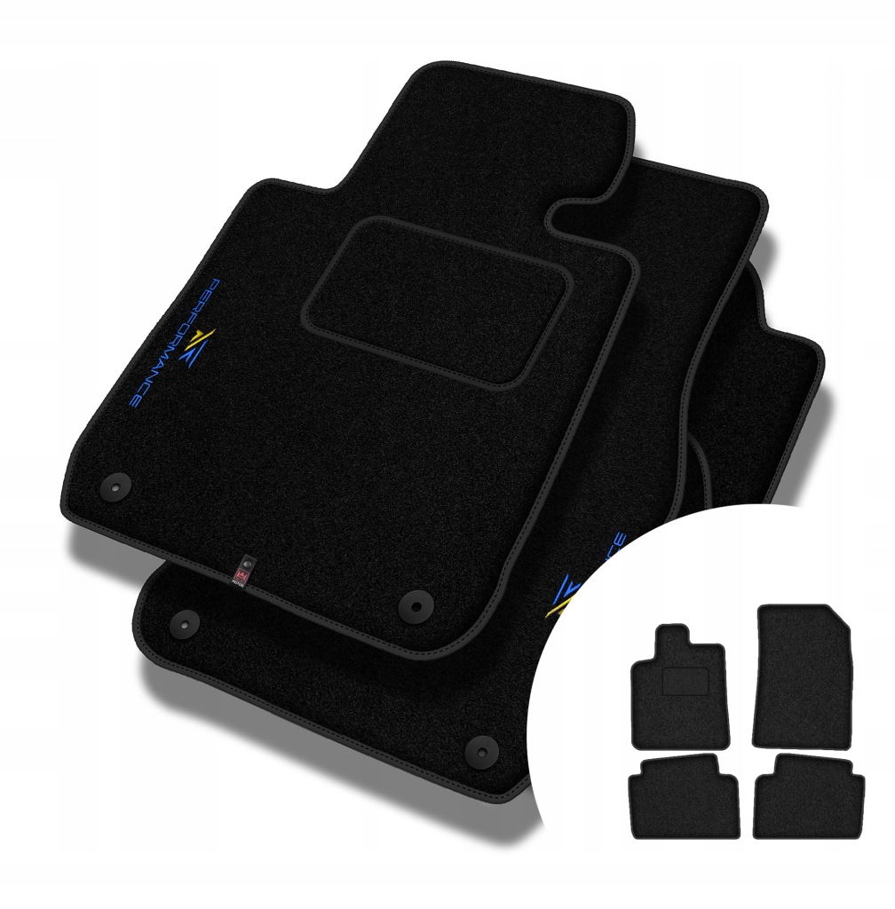 Velurové koberce Performance pro Citroen C5 I 2001-2004