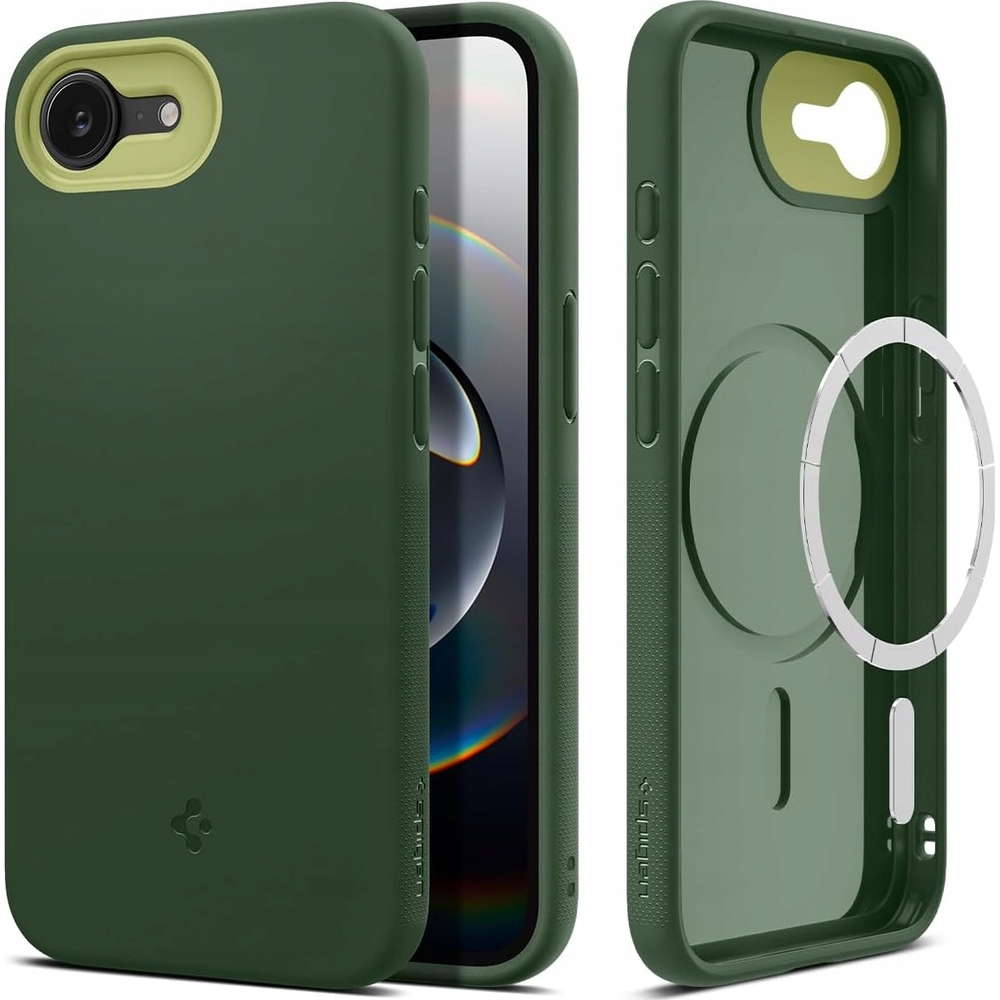 Pouzdro pro iPhone 16e, Spigen Nano Pop Mag pro MagSafe, stylové štíhlé zadní kryt