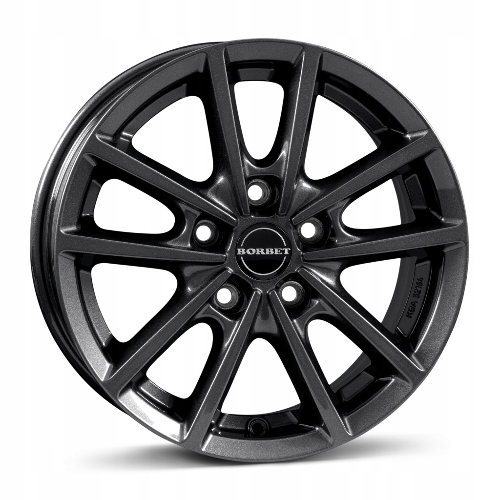Nové německé hliníkové disky Borbet W 15x6,0 5x112 ET43 57,1 Mag