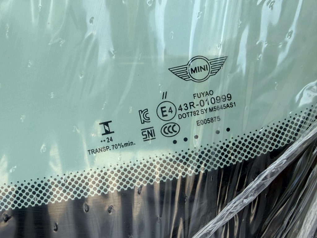 MINI Cooper F55 F56 Cabrio F57 Szyba Czołowa Przednia FUYAO Nowa OE 7443873 — zdjęcie 4