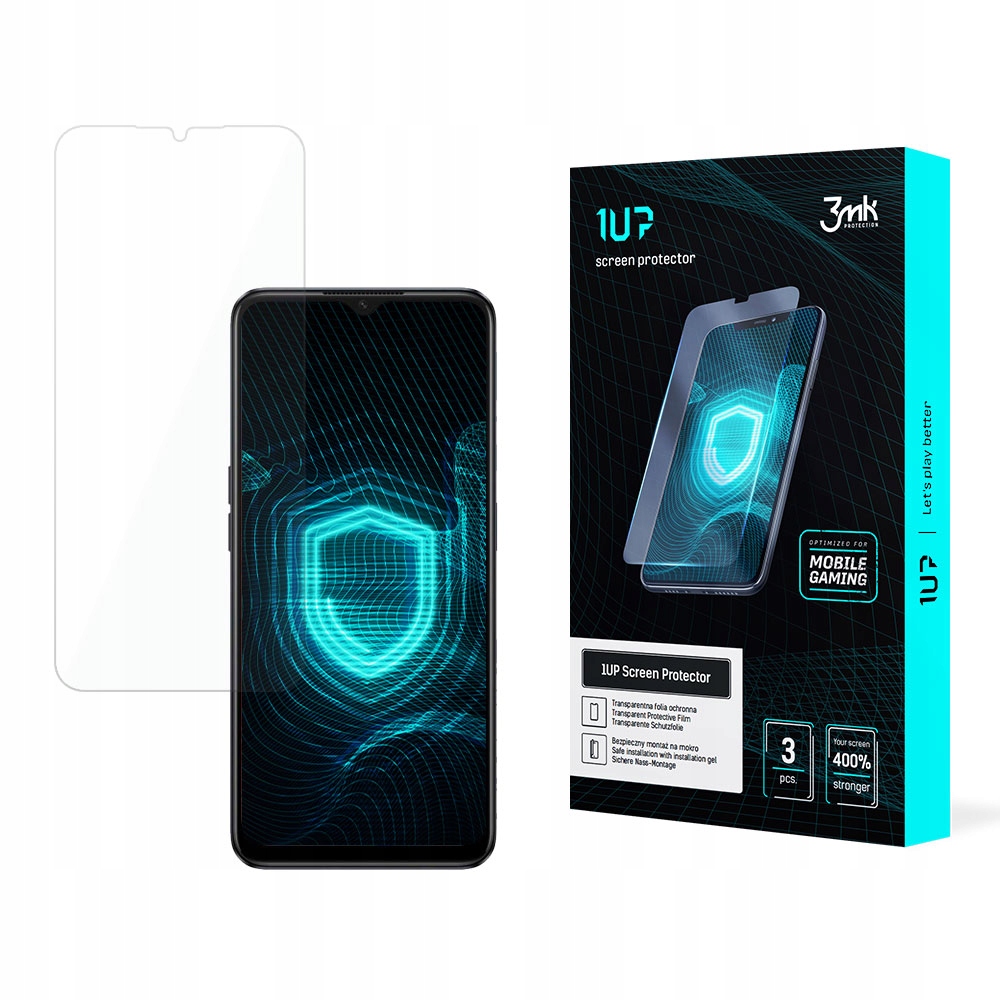 [3ks] Protinárazová fólie 3mk 1UP pro Oppo A59 5G