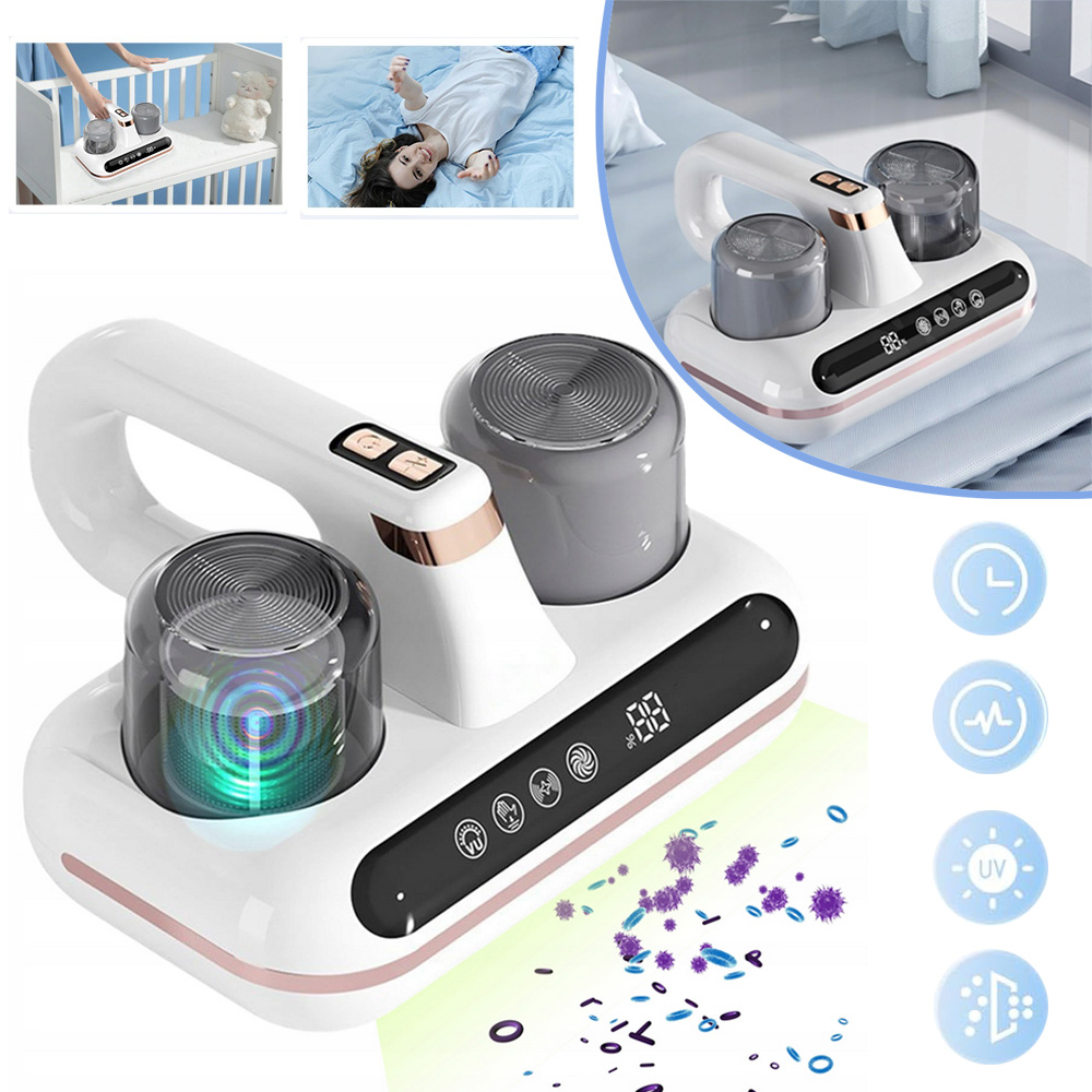 Vysavač Na Roztoče S Čidlem Roztočů, Ruční Vysavač , 1800 mAh