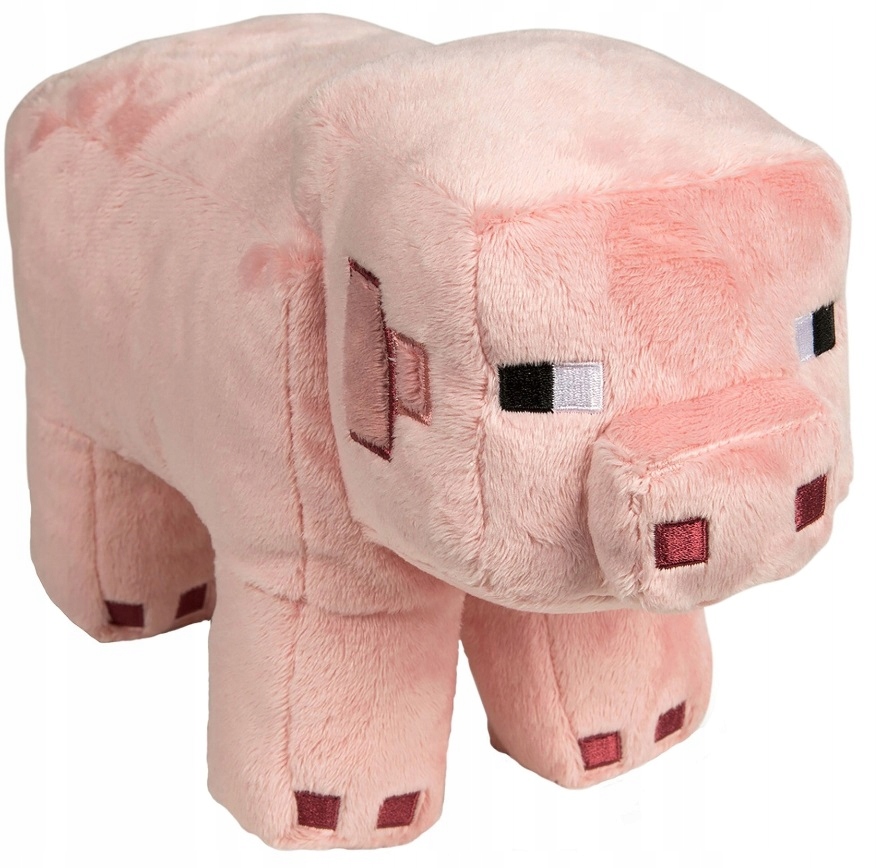 Minecraft Prasátko Plyšák Figurka Prasátko