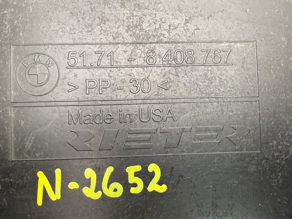 Bmw X5 E53 Oryginalna Dolna Osłona Podwozia OE 8408767 — zdjęcie 7