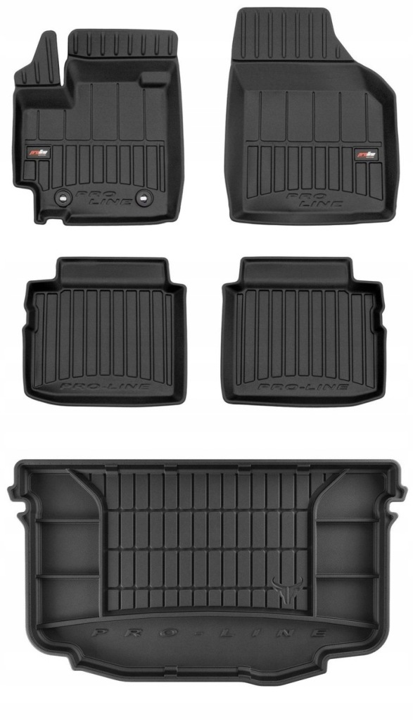 Set 3D gumové rohože Suzuki Celerio Hb od roku 2014