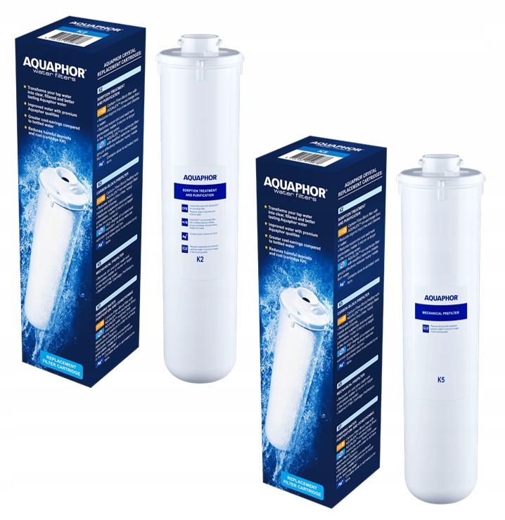 Originální filtrační vložky K5 K2 pro Aquaphor ro 101s Morion komplet sada