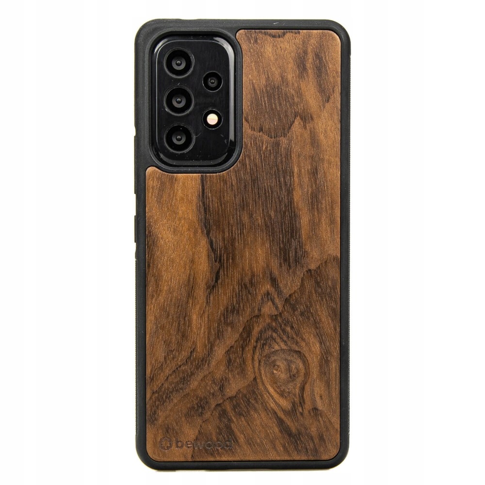 Dřevěné Pouzdro pro Samsung Galaxy A73 5G Imbuia