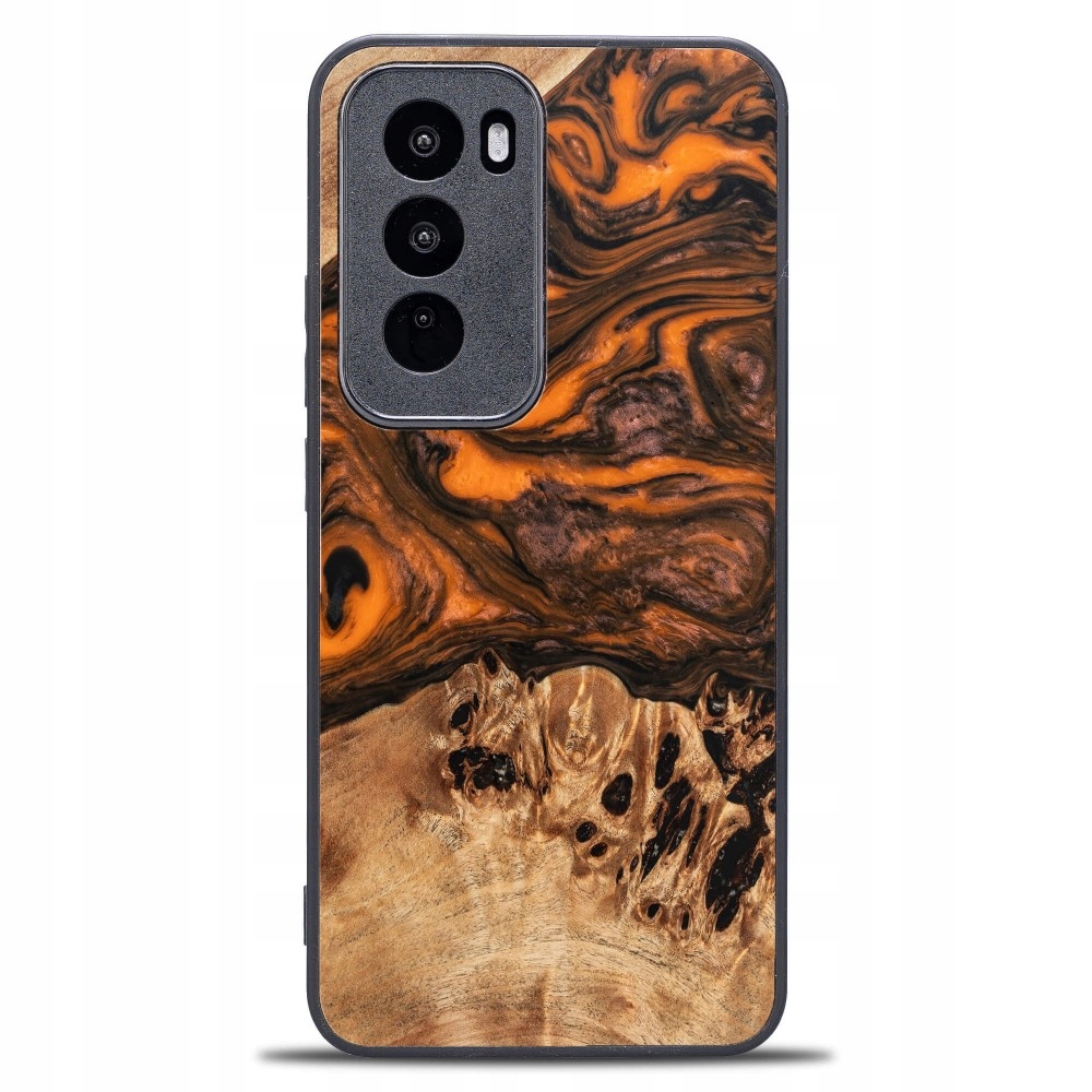 Bewood Unikátní Pouzdro pro Oppo Reno 12 Pro 5G oranžové
