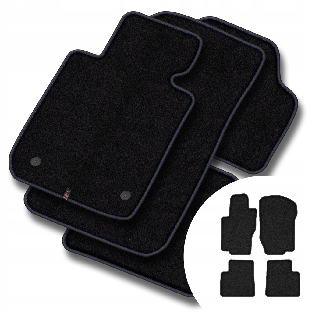 Velurové koberce Premium pro Mercedes-Benz Gl X164 2006-2012