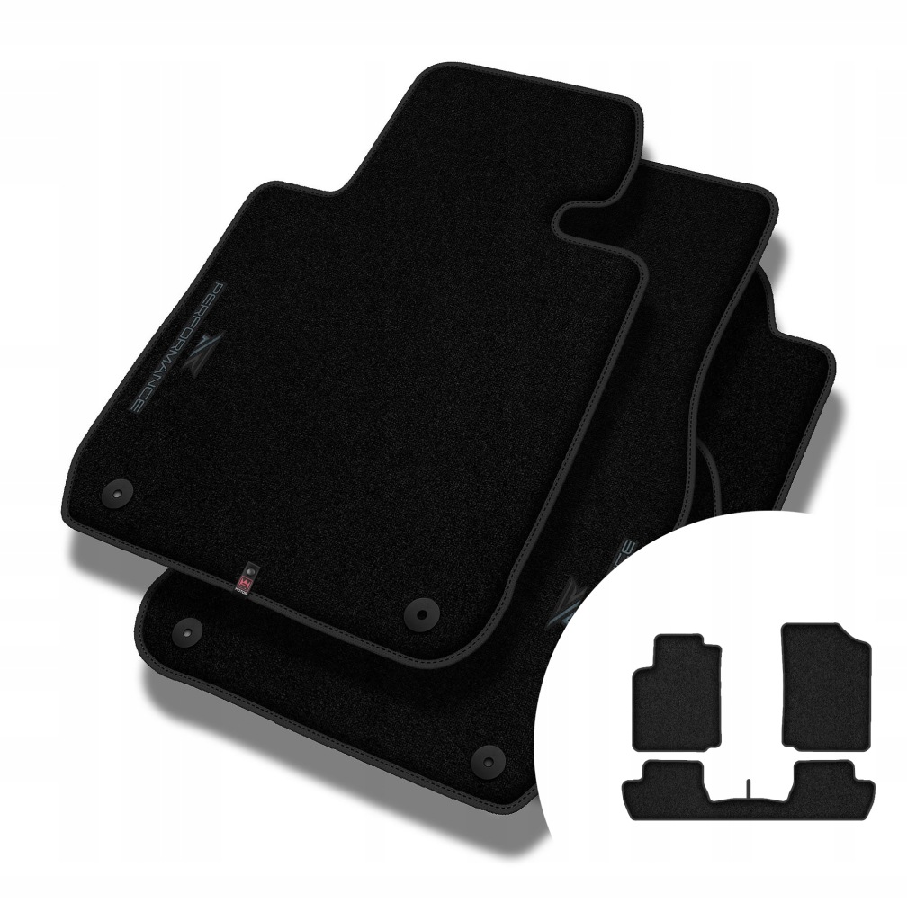 Velurové koberce Performance Premium pro Citroen C2 2003-2009