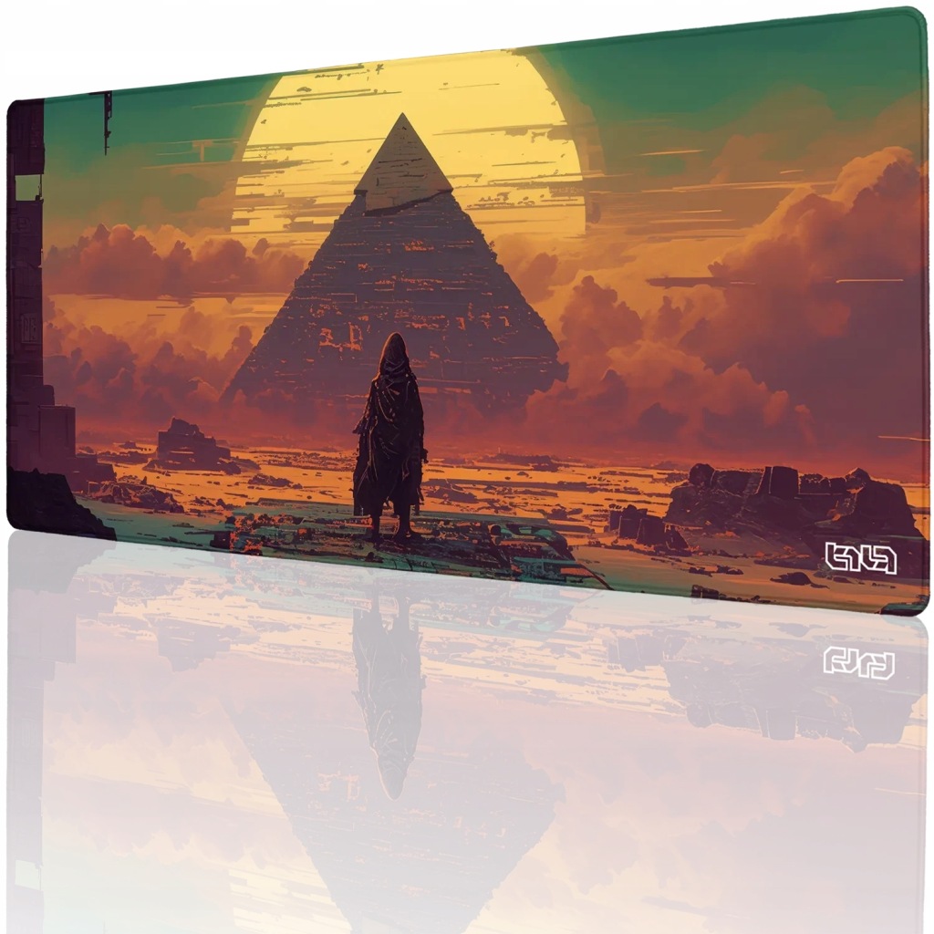 Velká Podložka Pod Myš Poslední pyramida 90x40 Tilt XL Odolný