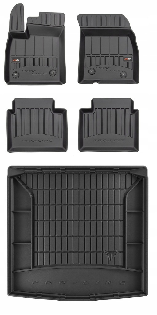 Set 3D Koberce a rohože Ford Focus Mk4 Kombi od roku 2018