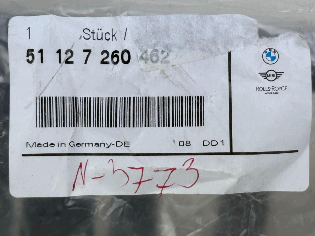 BMW 3 F31 F31 Lci Ślizg Środkowy Mocowanie Zderzaka Tylnego Nowe OE 7260462 — zdjęcie 6