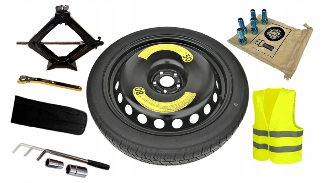 Set Dojezdové Kolo Příjezdové 20" pro Audi A6 C9 (2025-současnost) Levák