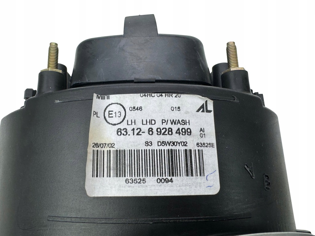 Mini R50 R53 Lampa Lewa Przód Nowa Oryginał 63126928499 — zdjęcie 5